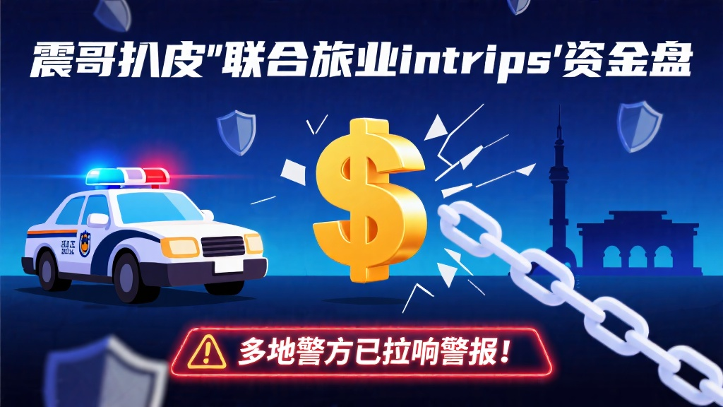 震哥扒皮“联合旅业intrips”资金盘，多地警方已拉响警报！