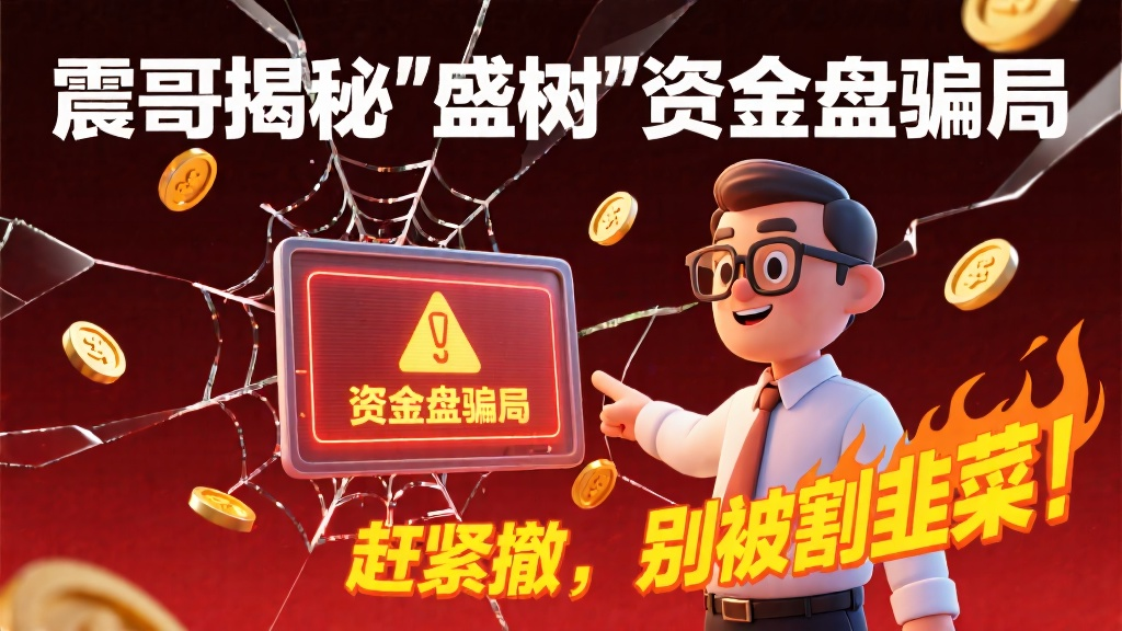 震哥揭秘"盛树"资金盘骗局：赶紧撤，别被割韭菜！