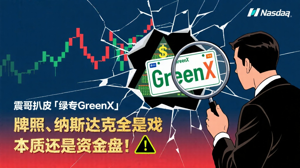 震哥扒皮“绿专GreenX”：牌照、纳斯达克全是戏，本质还是资金盘！