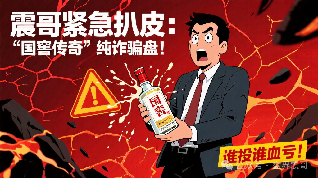 震哥紧急扒皮："国窖传奇"纯诈骗盘！谁投谁血亏！