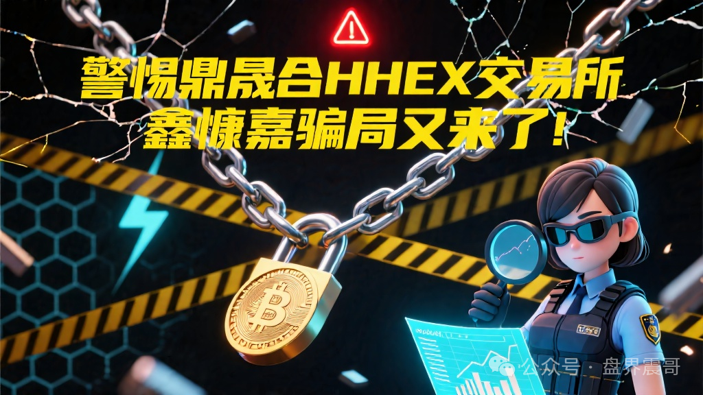 震哥提醒：警惕鼎晟合HHEX交易所，鑫慷嘉骗局又来了！