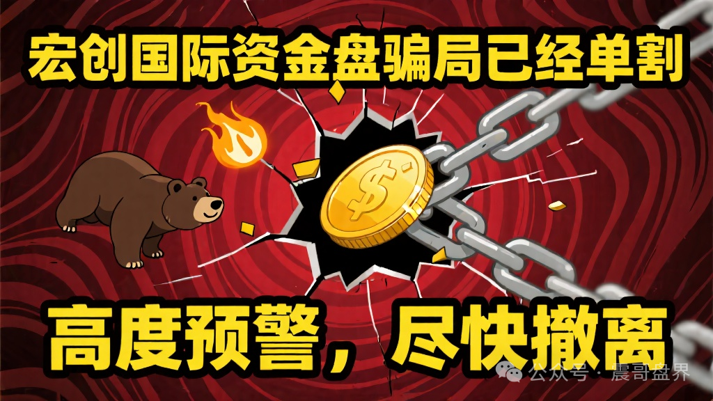 宏创国际资金盘骗局已经单割，高度预警，尽快撤离