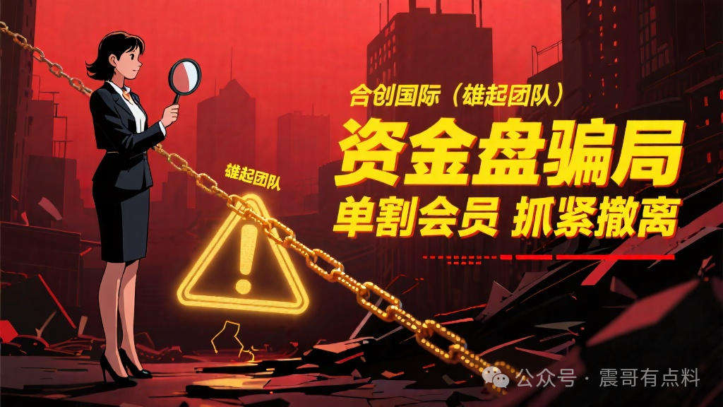 合创国际（雄起团队）资金盘骗局，单割会员，抓紧撤离