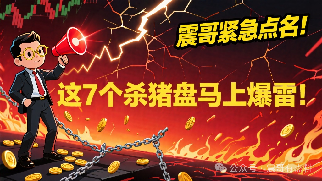 震哥紧急点名！这7个杀猪盘马上爆雷！